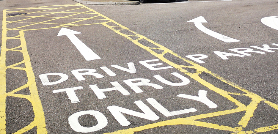You never have to worry about traffic!